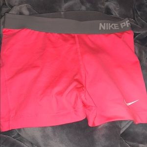 Nike pink spandex